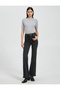 Half Turtleneck Sweater Knitwear Short Sleeve - 2