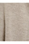 V-Neck Sweater Oversize Long Sleeve Cashmere Textured - 6