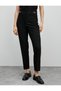 Fabric Trousers Skinny Leg High Waist Chain Accessory - 3