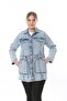 Women's Full Size Denim Jacket Relaxed Fit