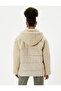 Puffer Jacket with Plush Detail, Hooded and Pocketed - 4