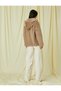 Hooded Oversized Plush Short Coat - 4