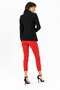 Single Button Jacket with Fake Pockets - 4