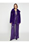 Plush Coat with Pockets - 4