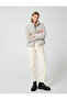 Short Puffer Jacket Stand Collar Faux Fur Zipper Pocket - 2