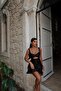 Black Malinda Sequin Dress ATE-1622 - 3