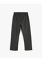 Basic-Jogginghose mit Bindegürtel und Taschen - 2