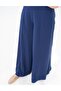 Wide Leg Trousers Indigo - 7