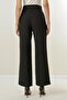 Wide Leg Trousers with Velcro Waist Pockets - 4
