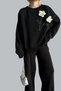 Women's Knitwear Sweater Trousers Bottom Top Set - 4