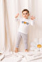 - 3-Piece Set with 3 Bear Regulated Quilted Baby Boy Cardigan - 2