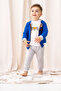 - 3-Piece Set with 3 Bear Regulated Quilted Baby Boy Cardigan
