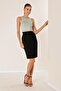 Women's Imported Crepe Cube Skirt - 2