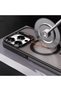 Apple iPhone 16 Pro Max Compatible Case with Stand, Matte Magsafe Metal Key Camera Lens, Nevada Case with Gift - 7