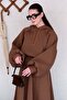 Milky Brown 3 Yarn Sweat & Skirt Set - 5