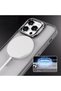 Apple iPhone 16 Pro Max Compatible Case with Stand Matte Magsafe Metal Key Camera Lens Gift Nevada Case - 3