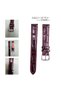R4102S Roder Leather Strap - Burgundy - 18mm - 4