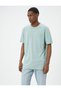 Pocket Detailed Short Sleeve Crew Neck Cotton T-Shirt - 3