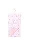Pink Star Baby Girl Muslin Blanket - 80X90