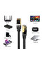 30 Meters Cat 7 Ethernet Cable 10 Gigabit/S 600 Mhz Premium Metal Armored Rj45 Connector - 3