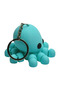 Animated Cute Octopus Keychain - Turquoise - 7