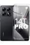 واقي شاشة زجاجي مقاوم للكسر لهاتف Xiaomi Mi 14T/14T Pro 150c مضاد للكهرباء الساكنة ومنحني بشكل كبير