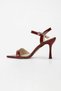 Lady Series Thin Heeled Buckle Women's Evening Dress Shoes - 5