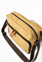 GK61 CANVAS MAILMAN BAG MULTI-Compartment UNIVERSITY SHOULDER BAG MACBOOK TABLET BAG BEIGE - 3