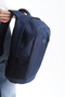 Selivana Navy Blue Unisex Daily Sports Fitness Mountaineer Running Training Mini Multi-Compartment Backpack - 4