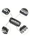 Hairless Baby Buckle 5 Pieces Black Snap Clip Baby Buckle - 3