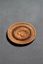 Set of 6 Handmade Natural Rattan Coasters Stylish and Durable Design Bohemian Nordic Style (10cm) - 3