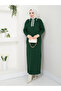 Wonderful Buttoned Knitwear Dress