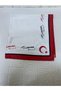 White Red Black Atatürk Signed Scarf Bandana April 23, October 29, May 19, November 10 - 4