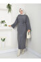 Wonderful Lacing Belted Knitwear Dress - 6