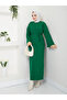 Wonderful Lacing Belted Knitwear Dress