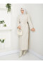 Wonderful Lacing Belted Knitwear Dress - 6