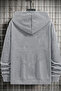 Unisex Saturn Printed Gray Sweatshirt - 2