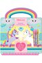 Creative activity book with unicorns