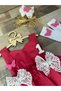 Baby Girl Pink Dress Butterfly Concept Birthday Outfit - 5