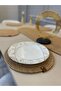 Jute, American Service Set, 6 Plates, 1 Bread Basket, 1 Runner, Plate Set, Modern Lux Presentation - 4