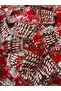 Christmas Pine Tree Ornament Small Size Candy Cane Red White 6 Pieces Candy Cane Ornament 7cm - 2