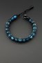 Natural Stone Bracelet, Apatite Stone Bracelet, Blue Bracelet, Gift Bracelet