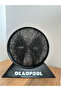 Deadpool Çizgisel Dekor – Siyah Masaüstü Biblo - 3