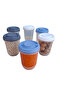 6 Luxury Food Storage Boxes, Food Containers That Can Be Used in the Refrigerator and Microwave, 1 Liter - 7