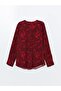 Lcw Grace Printed Collar Patterned Women's Blouse (W4) - 6