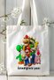 Super Mario Game Printed Cloth Bag Shoulder Bag Model 4 - 2