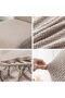 Brick Pattern Quality Chair Cover, Chair Cover, Elastic, Lycra, 1 Piece, Mink Color - 7