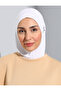 قبعة حجاب بسحاب - أبيض