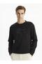 Lcw Vision Crew Neck Long Sleeve Printed Men's Sweatshirt