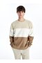 Lcw Vision Crew Neck Long Sleeve Color Block Men's Sweatshirt (W4) - 2